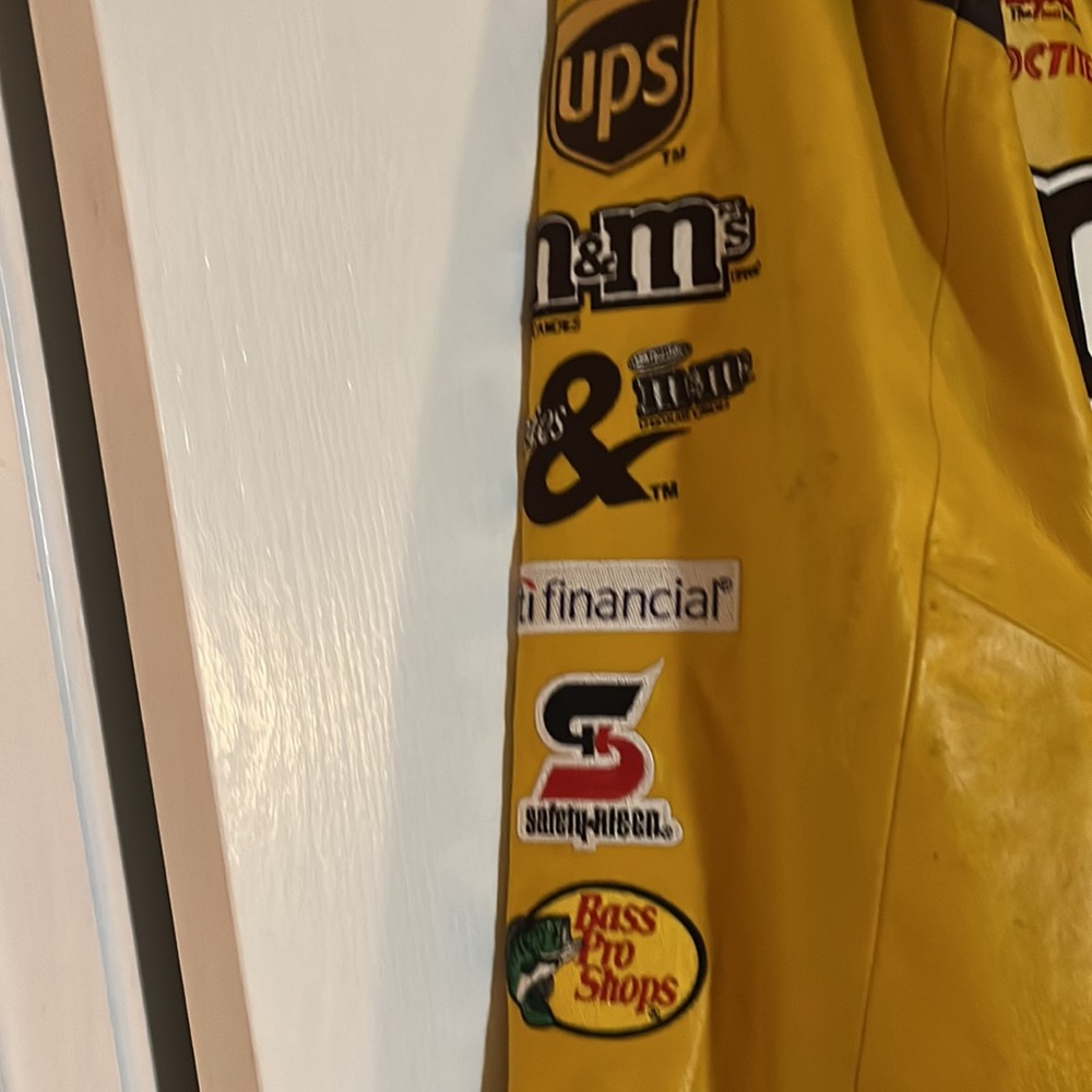 M&M's Racing Yellow and Brown Jacket - Picture 6 of 7